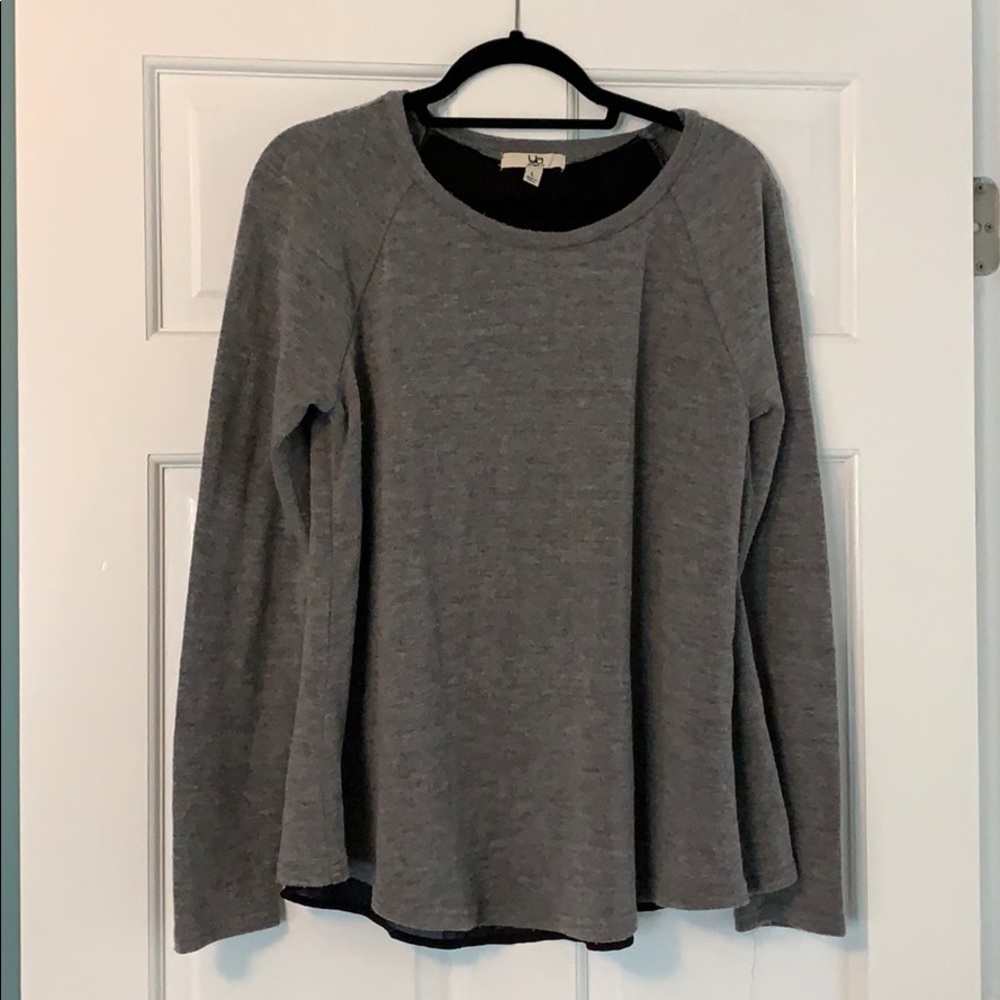 Split Open Back Sweater - image 1